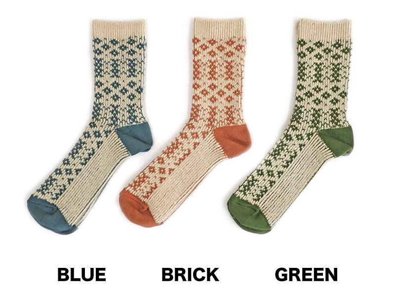 【GOHEMP】JQ THREE QUARTER SOCKS