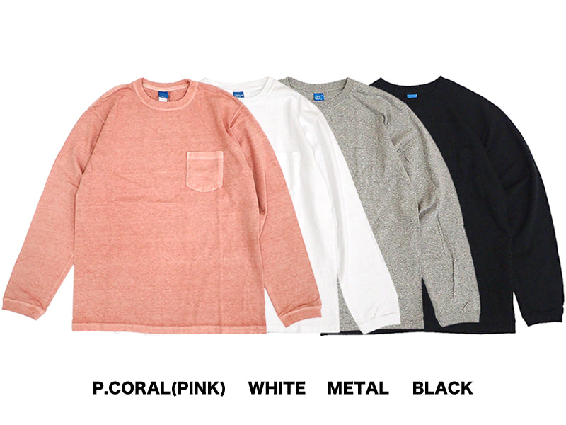 【Good On】L/S  POCKET CREW TEE