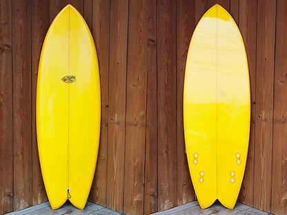 SHAPES AND HULLS/FLEX FIN QUAD FISH 5'9"