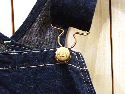 『KEY』DENIM OVERALL