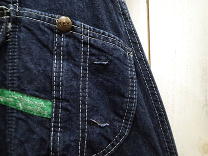 『KEY』DENIM OVERALL