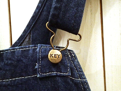 『KEY』DENIM OVERALL