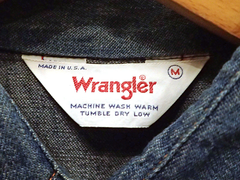 『WRANGLER』シャンブレーシャツ