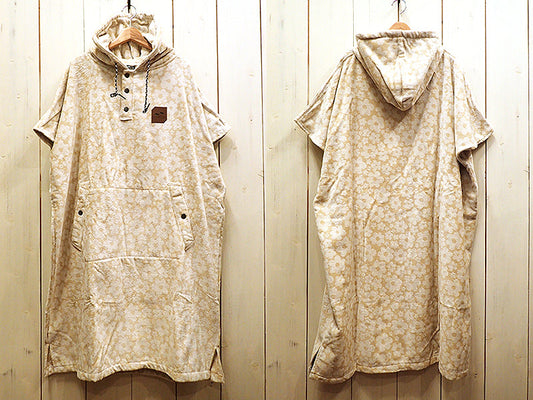 【SLOW TIDE】GINNY EX WARM  PONCHO SANDSTONE