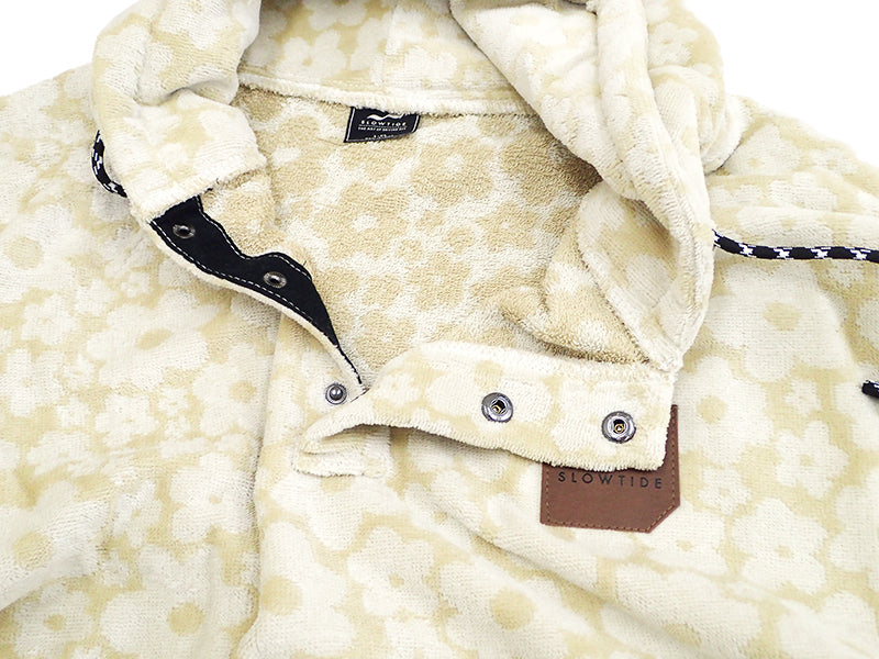 【SLOW TIDE】GINNY EX WARM  PONCHO SANDSTONE