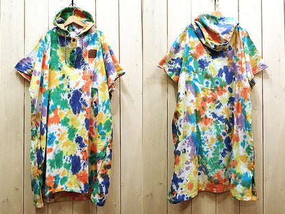 【SLOW TIDE】SPICOLI PONCHO MULTI