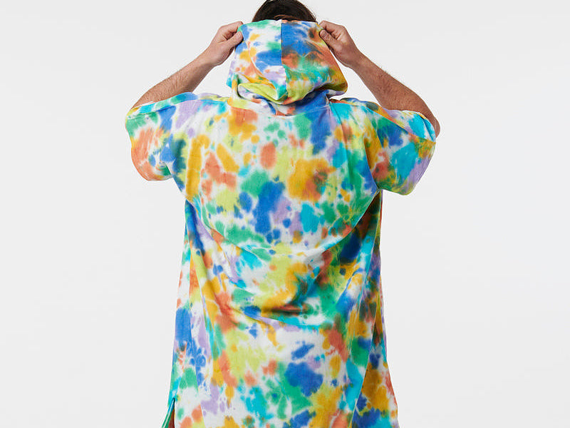 【SLOW TIDE】SPICOLI PONCHO MULTI