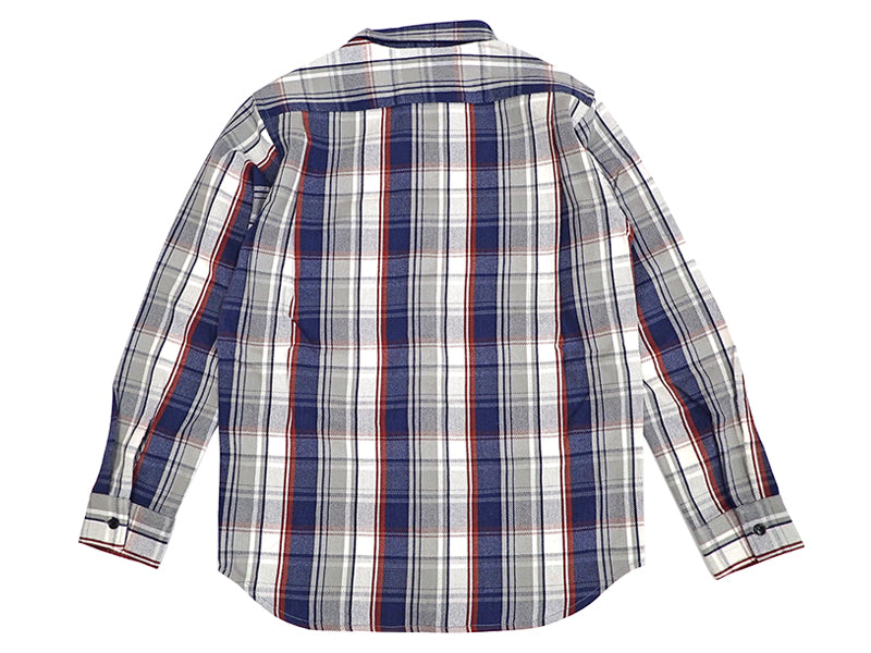 【FIVE BROTHER】MADRAS HEAVY FLANNEL SHIRTS