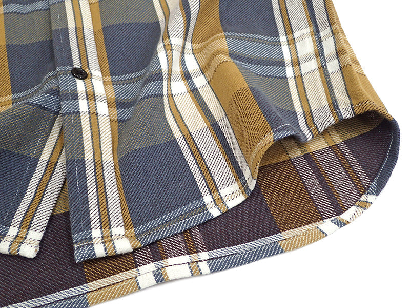 【FIVE BROTHER】MADRAS HEAVY FLANNEL SHIRTS