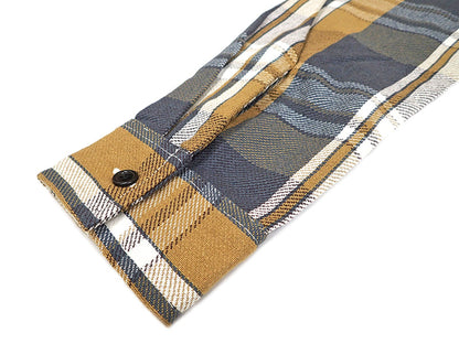 【FIVE BROTHER】MADRAS HEAVY FLANNEL SHIRTS