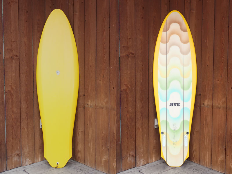 JIVE SPACECRAFT/6'6" DEEP CUT SKI