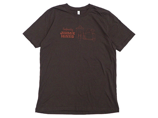 JIMMIE HINES S/S TEE(BROWN)