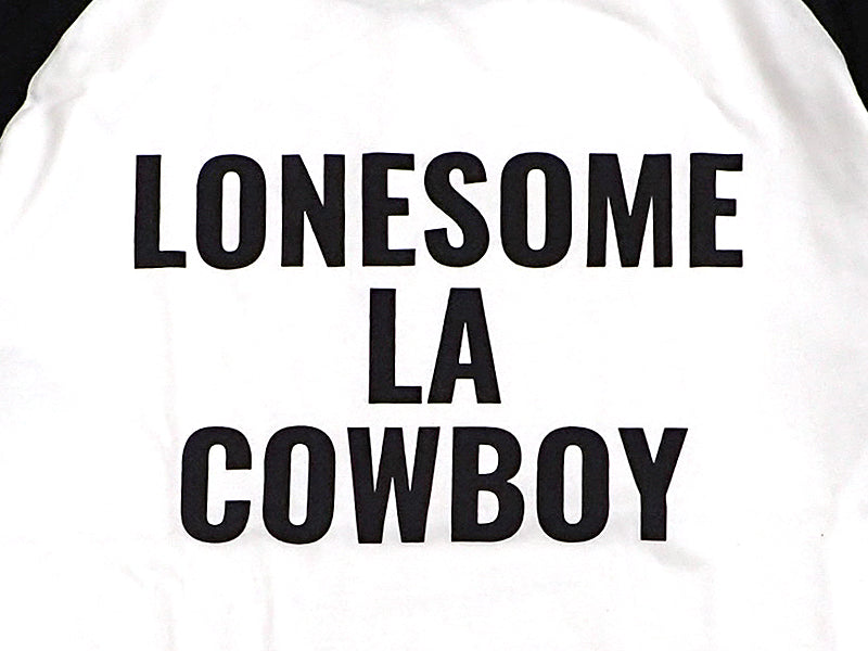 LONESOME LA COWBOY RAGLAN TEE