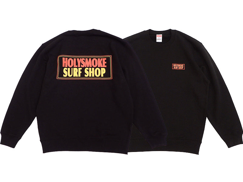 HOLYSMOKE CREW SWEAT "SURF SHOP"