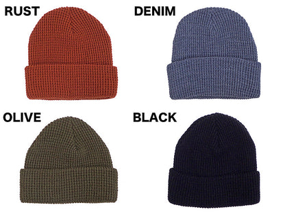 【ARTEX KNITTING MILLS】WAFFLE CUFF BEANIE