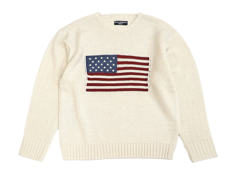 【SUNNY SPORTS GOLF】FLAG CREW SWEATER