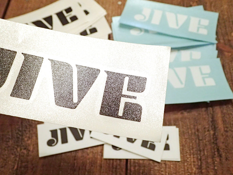 JIVE LOGO STICKER