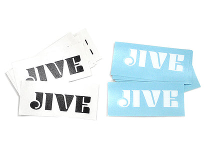 JIVE LOGO STICKER