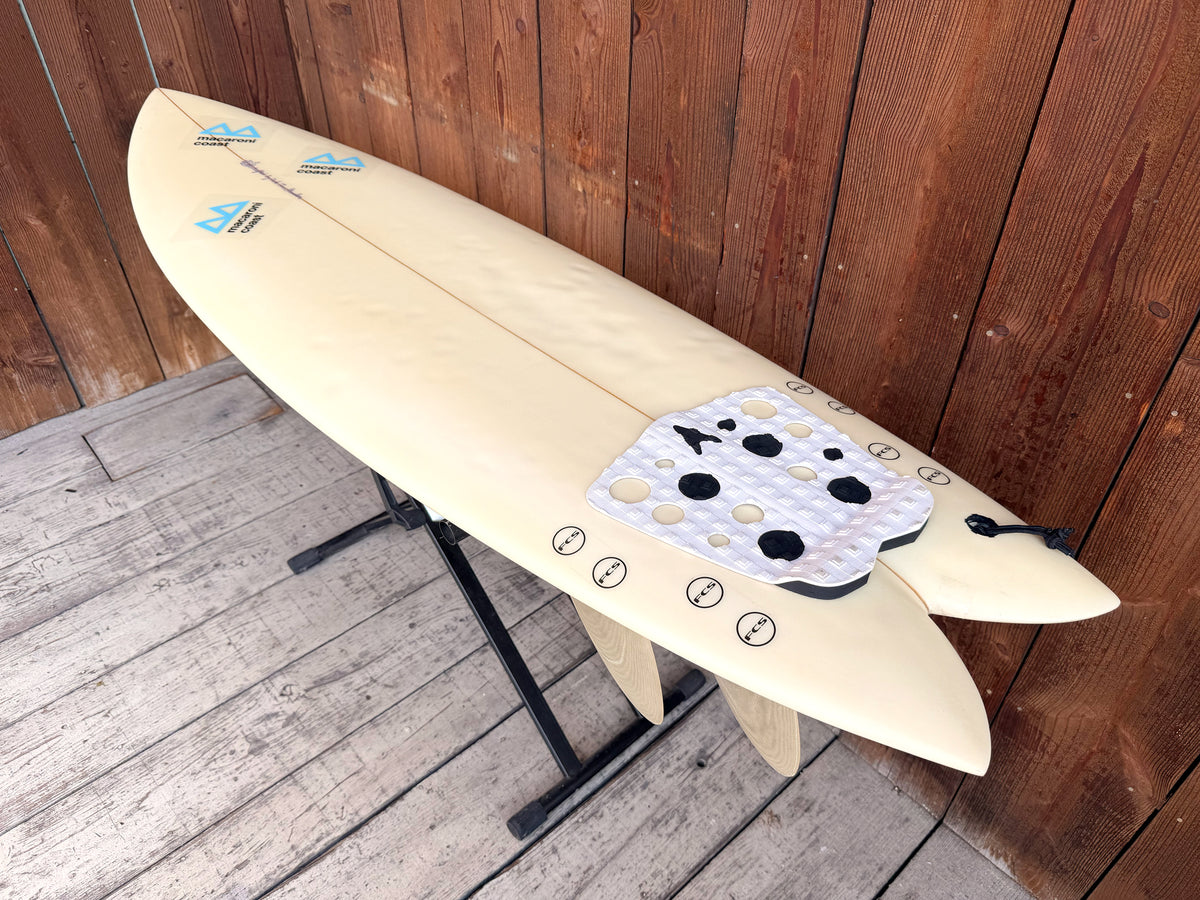 DICK VAN STRAALEN/QUAD FISH 5'10"