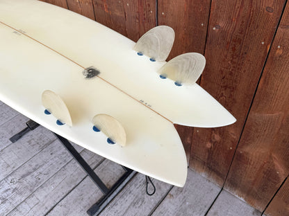 DICK VAN STRAALEN/QUAD FISH 5'10"