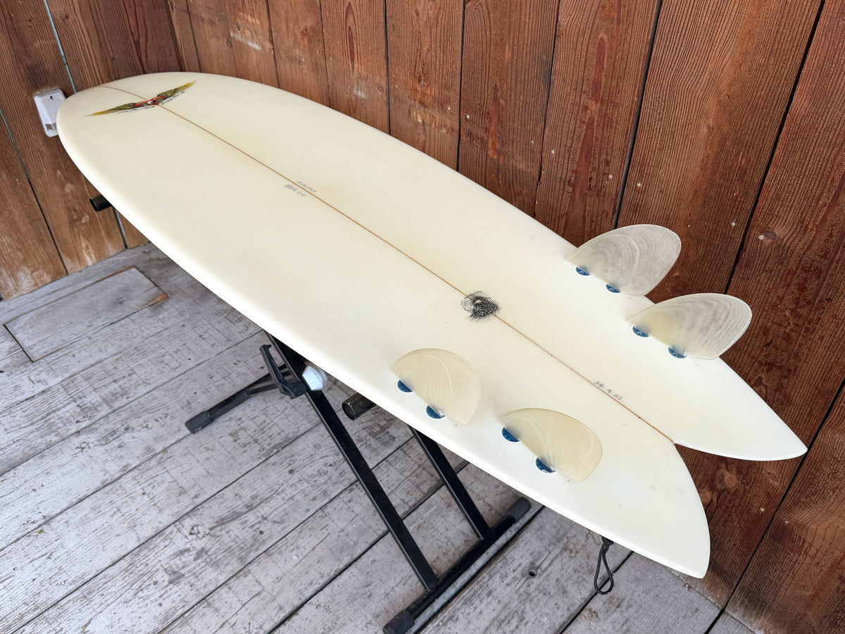 DICK VAN STRAALEN/QUAD FISH 5'10"