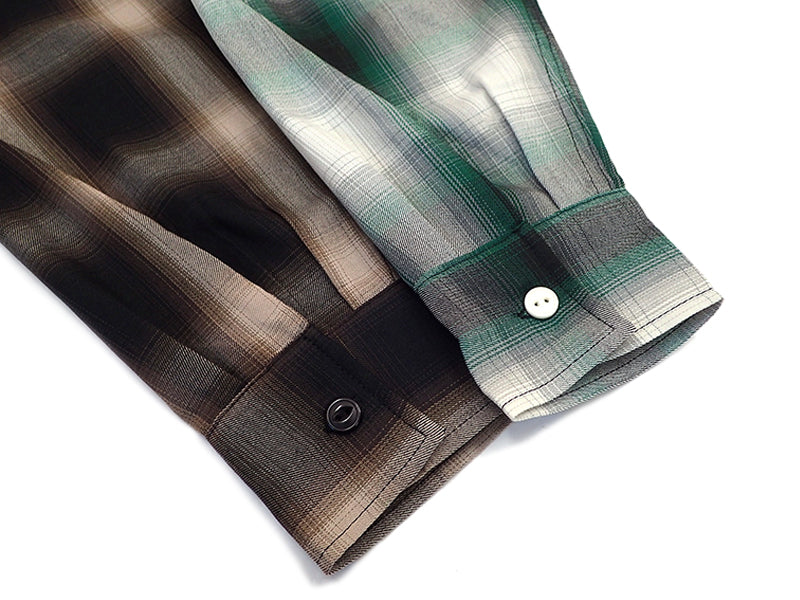 [BIG MIKE] RAYON BLEND OMBRE L/S SHIRTS