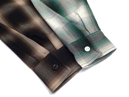 [BIG MIKE] RAYON BLEND OMBRE L/S SHIRTS