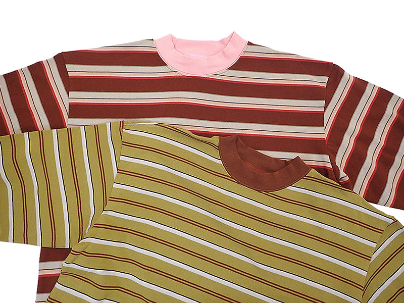 [JACKSON MATISSE] L/S BORDER TEE 