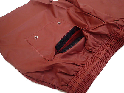 【LOS ANGELES APPAREL】NYLON TAFFETA WIDE SHORTS