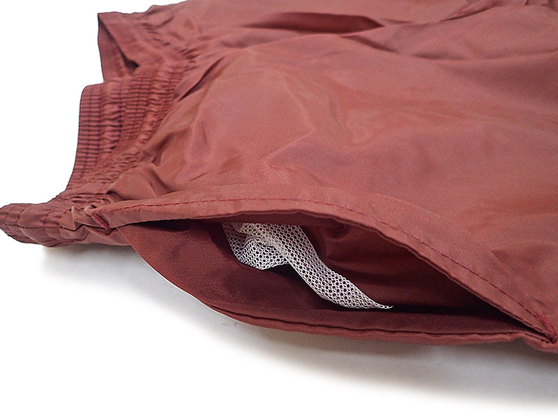 【LOS ANGELES APPAREL】NYLON TAFFETA WIDE SHORTS