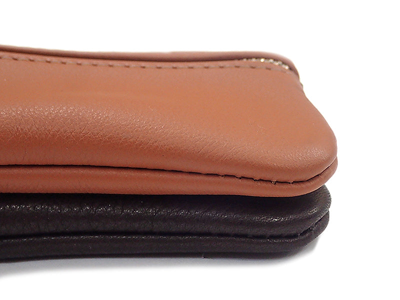 【Moonshine Leather】DOUBLE ZIPPERED POUCH