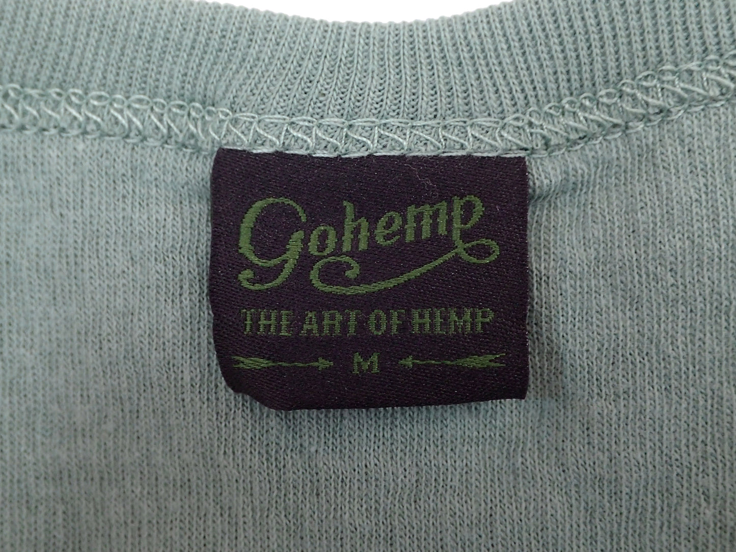 【GOHEMP】U-NECK TANK TOP