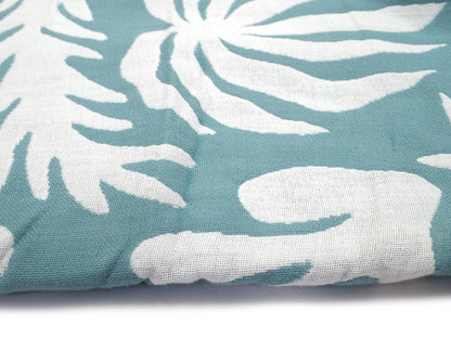 【SLOW TIDE】SUNNY DRIFTWEAVE BLANKET DUSTY BLUE