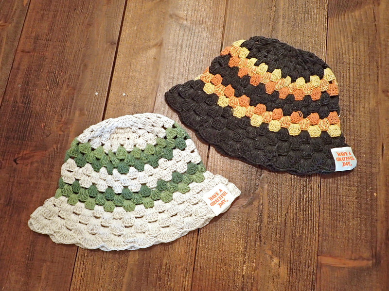 [HAVE A GRATEFUL DAY] CROCHET HAT