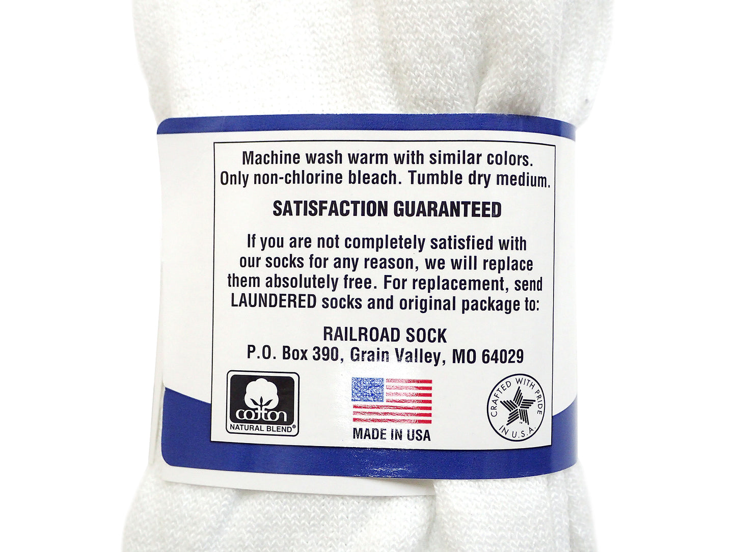 【RAILROAD SOCK】AMERICANA STRIPED CREW SOCKS