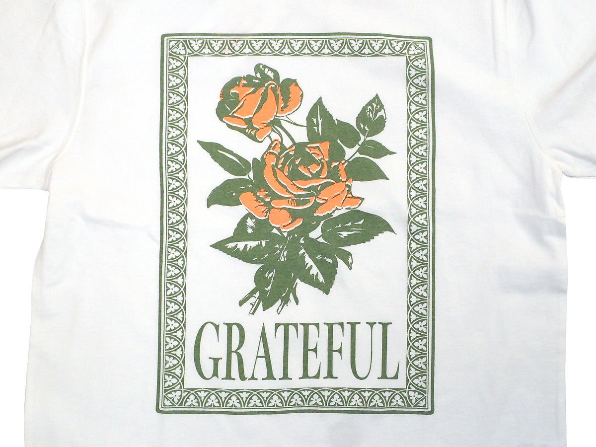 【HAVE A GRATEFUL DAY】TWO ROSES L/S TEE