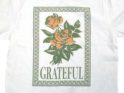 【HAVE A GRATEFUL DAY】TWO ROSES L/S TEE