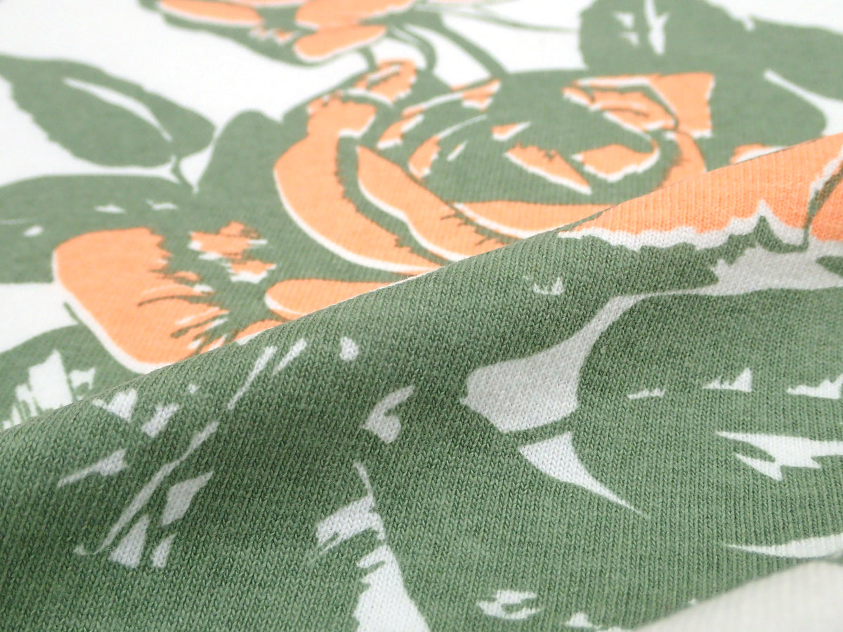 【HAVE A GRATEFUL DAY】TWO ROSES L/S TEE