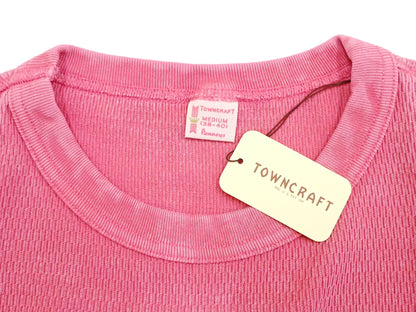 【TOWN CRAFT】COTTON THERMAL CREW TEE