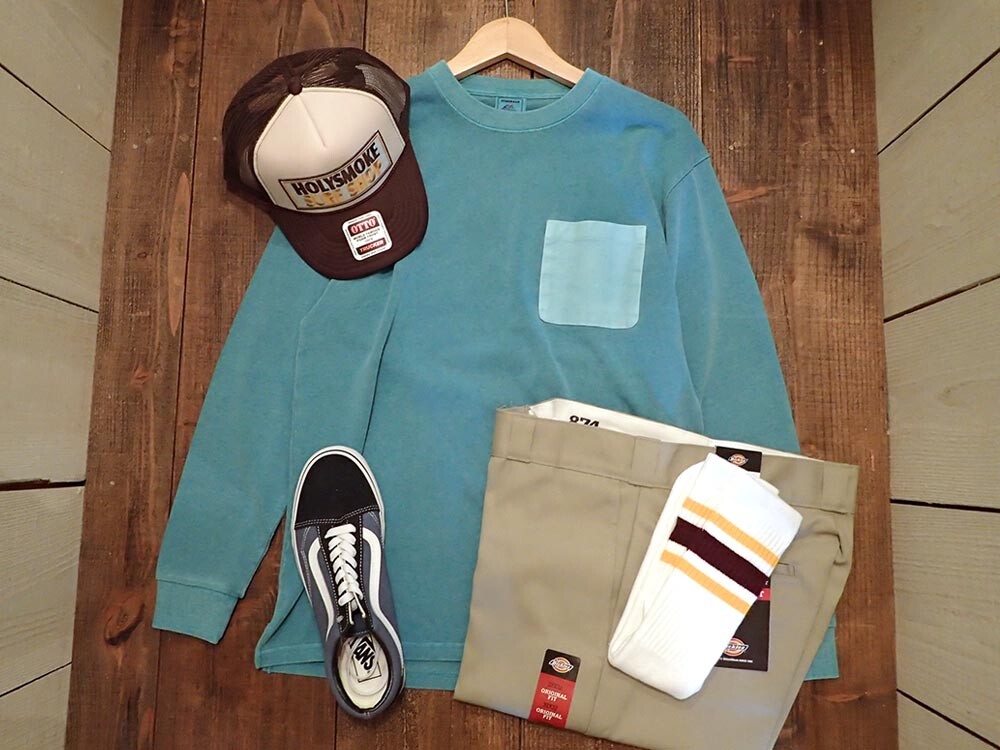 【JEMORGAN】天竺CREW L/S TEE