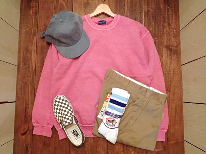 【TOWN CRAFT】90s PIGMENT CREW SWEAT