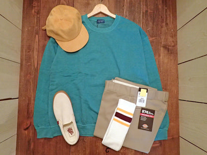 【TOWN CRAFT】90s PIGMENT CREW SWEAT