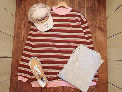 [JACKSON MATISSE] L/S BORDER TEE 