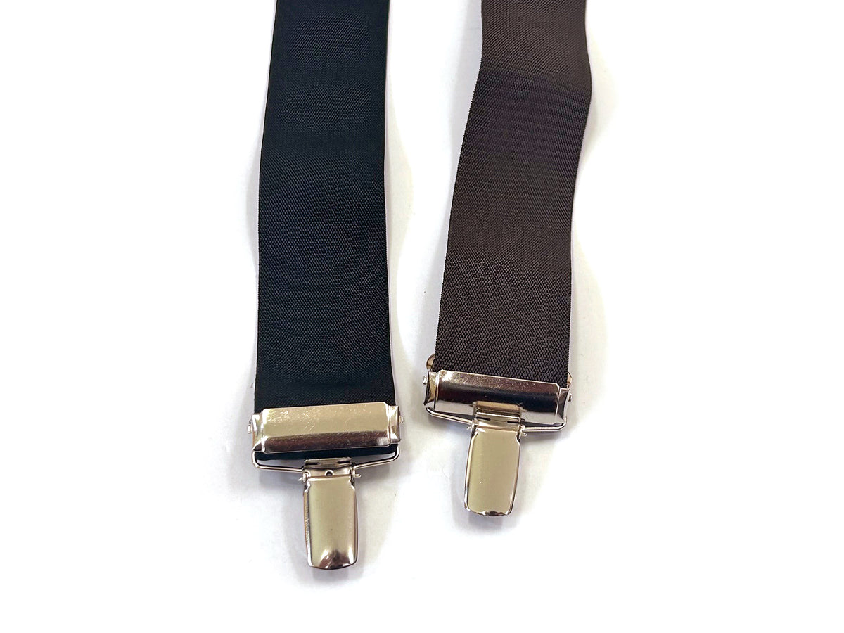 【SUSPENDER FACTORY】1.5INCH WIDE CLIP SUSPENDERS