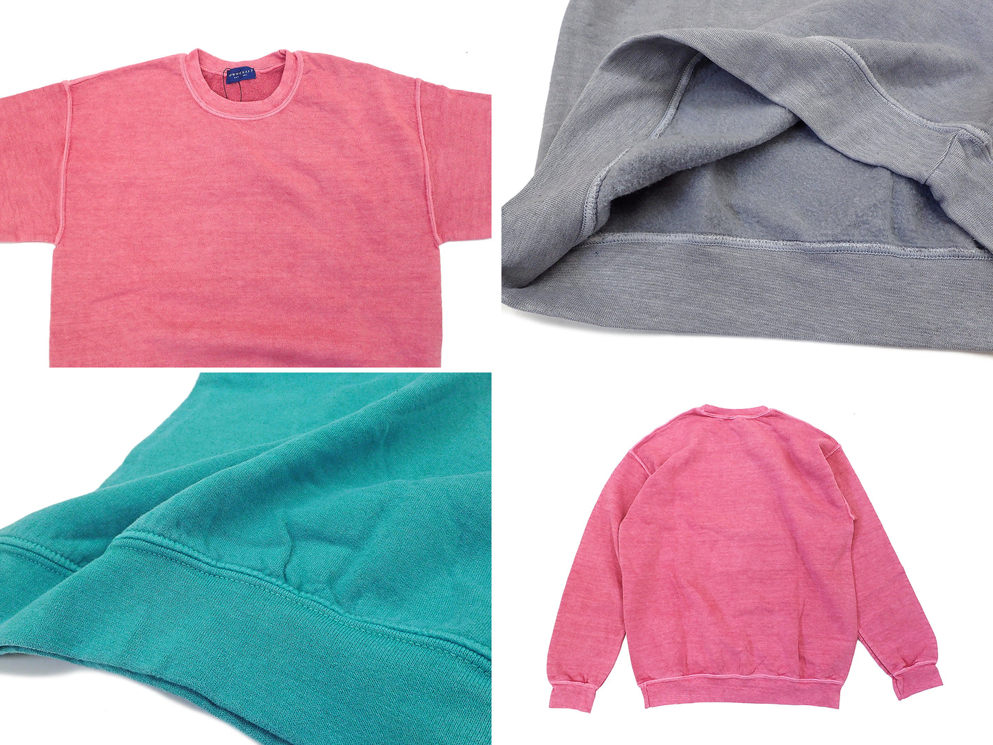 【TOWN CRAFT】90s PIGMENT CREW SWEAT