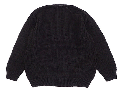 【THRIFTY LOOK】HEART HAND KNIT CREW