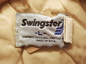 Swingster』中綿入りスイングトップジャケット | ロケットフィッシュ