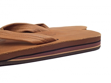 Rainbow Sandals Classic Leather  Double Layer"Tan"